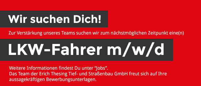 Jobsuche LKW-Fahrer(in)