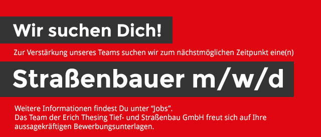 Jobsuche Straßenbauer